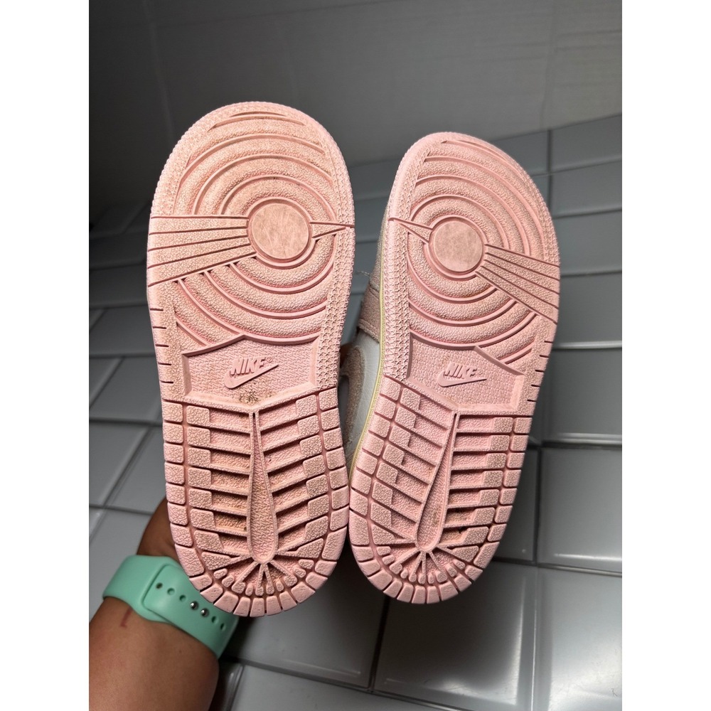 Kids Jordan Air Jordan 1 Retro High OG 'Washed Pink' Toddler 10C - Picture 11 of 14